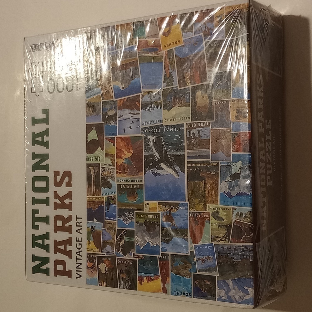 NWT Funwares national parks 1000 piece jigsaw puzzle